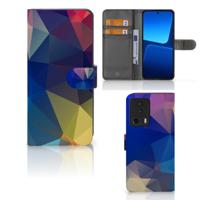 Xiaomi 13 Lite | Book Case | Polygon Dark