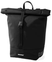 UrbanProof Gerecyclede enkele fietstas urban proof rolltop 20 liter 30 x 15 x 42cm - zwart