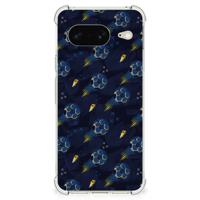 Doorzichtige Silicone Hoesje voor Google Pixel 8 Voetbal