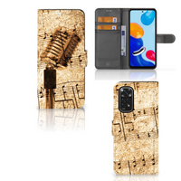 Xiaomi Redmi Note 11/11S Telefoonhoesje met foto Bladmuziek - thumbnail