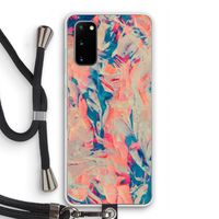 Alone: Samsung Galaxy S20 Transparant Hoesje met koord