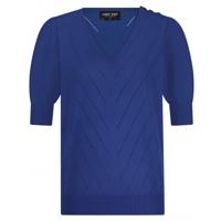 Lady day - Blauw | Dames | Trui | Blauw | M | regular | Kamst mode