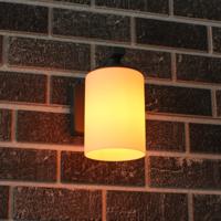 LED&apos;s Light LED Wandlamp Milky met E27 fitting - IP44 - Model Noto - Antraciet