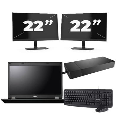 Fujitsu Lifebook E5510 - Intel Core i7-10e Generatie - 15 inch - 16GB RAM - 256GB SSD - Windows 11 Home + 2x 22 inch Monitor Fujitsu Lifebook E5510 - Intel Core i7-10e Generatie - 15 inch - 16GB RAM - 256GB SSD - Windows 11 Home + 2x 22 inch Monitor