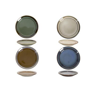 Ontbijtbord Mistral rand doos a 8 Ø20cm