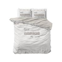 Sleeptime Polyester-katoen dekbedovertrek lits-jumeaux - thumbnail