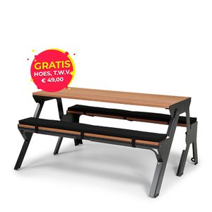 Spinwood 2-in-1 Tuinbank