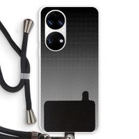 Musketon Halftone: Huawei P50 Transparant Hoesje met koord