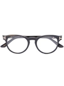 TOM FORD Eyewear lunettes de vue à monture ronde - Noir