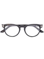 TOM FORD Eyewear lunettes de vue à monture ronde - Noir