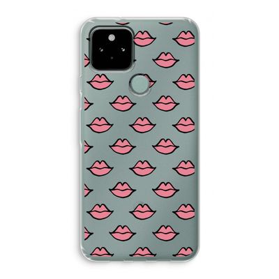 Lipjes: Google Pixel 5 Transparant Hoesje