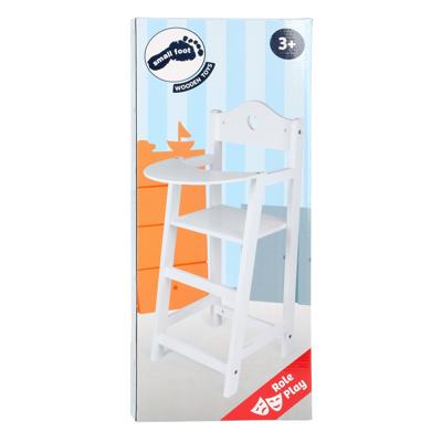 Small Foot houten poppenstoel wit