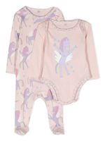 Stella McCartney Kids trousseau de naissance en coton biologique à motif imprimé - Rose - thumbnail