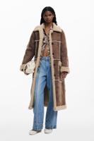 Dubbelzijdige jas - BROWN - S