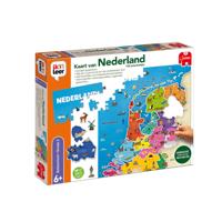 Ik leer kaart van Nederland