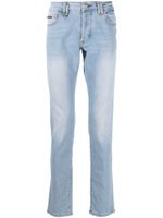 Philipp Plein jean à coupe slim - Bleu