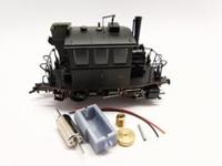 micromotor HTR008C motor ombouwset voor Trix H0 PtL 2/2, T2, BR 98, Glaskasten - thumbnail