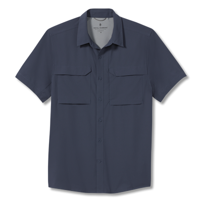 Royal Robbins Expedition Pro S/S Heren Shirt Navy L