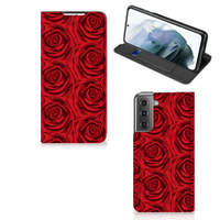 Samsung Galaxy S21 FE Smart Cover Red Roses - thumbnail