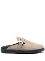 Tod's T Timeless suede slides - Tons neutres - thumbnail