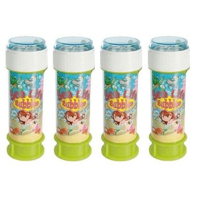 12x stuks bellenblaas zeeleven met spelletje 60 ml