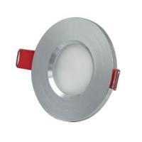 Tronix Inbouwspot vast rond 84mm geborsteld aluminium IP65 - 5011010