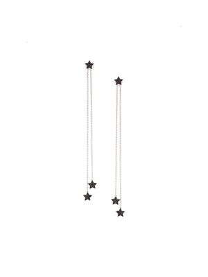 ALINKA boucles d'oreilles longues "Stasia" - Métallisé