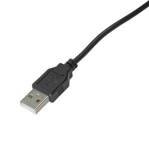 Akyga USB-kabel USB-A stekker, USB-A bus 1.80 m Zwart AK-USB-07