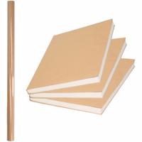 Duni rol Kaftpapier/verzendpapier rol - 500 x 70 cm - bruin - 80 grams kwaliteit Duni rol Kaftpapier/verzendpapier rol - 500 x 70 cm - bruin - 80 grams kwaliteit