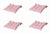 Kussen Toscane 46x46 Panama zachtroze (4 stuks) Madison - Madison