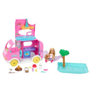 Barbie Chelsea 2-in-1 camperspeelset