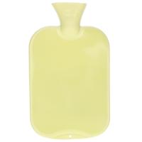 Warmwater kruik - 2 liter - geel - winter kruiken