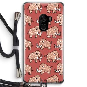 Mammoet: Xiaomi Mi Mix 2 Transparant Hoesje met koord