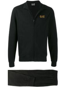 Ea7 Emporio Armani sweat à fermeture zippée - Noir