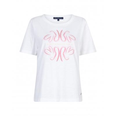 Red Button - Wit | unisex | Top | Wit | L | regular | Kamst mode