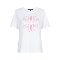 Red Button - Wit | unisex | Top | Wit | L | regular | Kamst mode