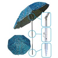 Viking Choice  Strand- en balkonparasol Royokamp Śr. 220 cm - thumbnail