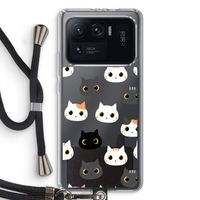 Katten: Xiaomi Mi 11 Ultra Transparant Hoesje met koord
