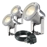 GardenLights Tuinspots 12 voltCatalpa set 3 spots - 4121603