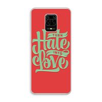 Turn hate into love: Xiaomi Redmi Note 10 Lite Transparant Hoesje
