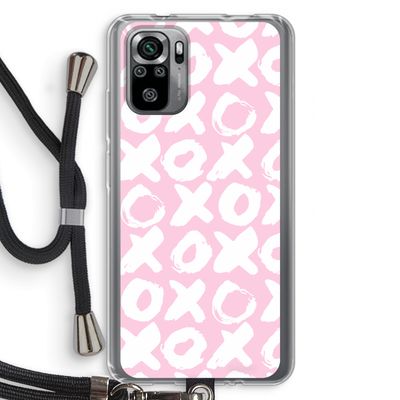 XOXO: Xiaomi Redmi Note 10S Transparant Hoesje met koord