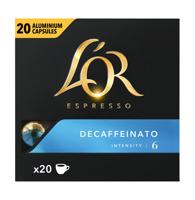 Koffiecups l'or espresso decaffeinato 20st | 10 stuks