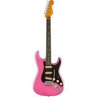 Fender American Ultra Stratocaster Bubble Gum Metallic EB elektrische gitaar met koffer - thumbnail