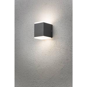 Konstsmide Monza 7991-370 LED-buitenlamp (wand) Energielabel: F (A - G) LED LED vast ingebouwd 12 W Antraciet