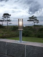 Konstsmide 661-320 Mode Staande buitenlamp Gloeilamp, Spaarlamp E27 60 W Staal - thumbnail