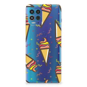 Motorola Moto G100 Siliconen Case Icecream