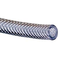 Hozelock PVC Schlauch mit Gewebe Ø6 x 12 mm 163286 6 mm per meter Transparant Weefselslang - thumbnail