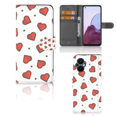 OPPO Reno 8 Lite | OnePlus Nord N20 | Telefoon Hoesje | Hearts