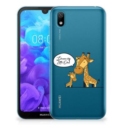 Huawei Y5 (2019) Telefoonhoesje met Naam Giraffe Huawei Y5 (2019) Telefoonhoesje met Naam Giraffe