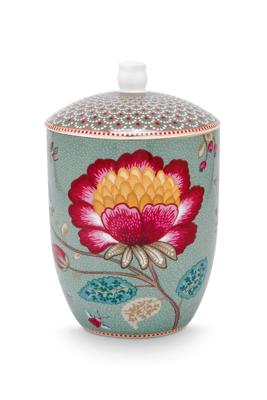 Pip Studio Voorraadpot Blooming Tales Fantasy Blauw
